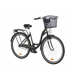 Rower miejski Indiana Moena 28 cali damski Czarny