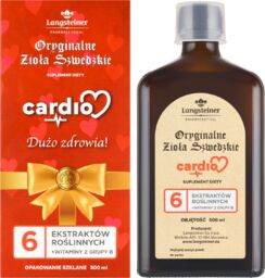 Langsteiner Oryginalne Zioła Szwedzkie Cardio, 500 ml
