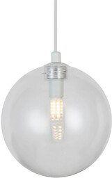Azzardo Kulista lampa wisząca BUBBLES AZ5953+AZ5884 szklane przezroczyste