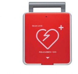 Defibrylator AED Reanibex 100, wersja półautomatyczna