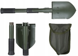 Mocna Łopata Saperka Turystyczna Składana Wojskowa Piła Kilof