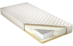 Materac Estrella na stelażu strona letnia 120x200