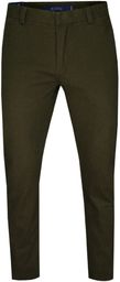 Zielone Bawełniane Spodnie Męskie, CHINOSY -CHIAO- Casualowe, Stylowe,
