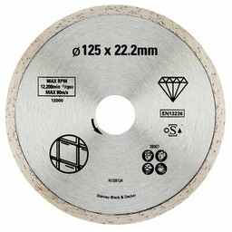 STANLEY Tarcza do cięcia STA38007-XJ 125 mm