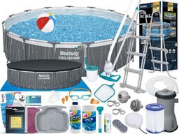 Basen Ogrodowy Stelażowy Bestway 457x107 561GD 22w1