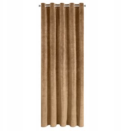 Zasłonka miodowa gotowa kółka Villa velvet 140x250