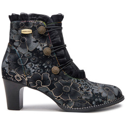 Botki Laura Vita Elcodieo 224 Czarny
