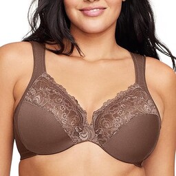 Glamorise Biustonosz damski Plunge, Mocha, 75E