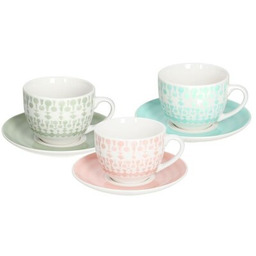 TOGNANA Zestaw filiżanek Gipsy Soft 80 ml (12