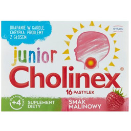 Cholinex Junior, 16 pastylek do ssania