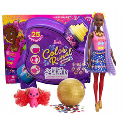 Lalka Barbie Color Reveal Imprezowe stylizacje