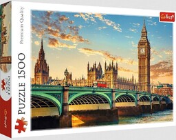 Trefl PUZZLE 1500 LONDYN, WIELKA BRYTANIA TREFL