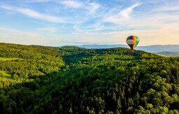 Lot balonem - Lublin - lot o wschodzie