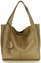 Modna torebka damska skórzany shopper bag - MARCO