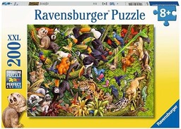 Puzzle dla dzieci 2D: Las tropikalny 200 elementów