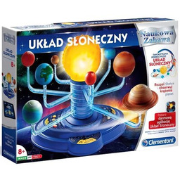CLEMENTONI Zabawka edukacyjna Naukowa zabawa Układ słoneczny 50107