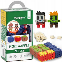 Marioinex Mini Waffle Green Blocks 72 el. -
