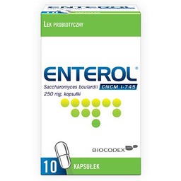ENTEROL 250mg, 10kaps.