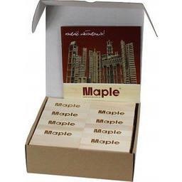 Drewniane Klocki Maple Edukacyjne Ecopak 100 Szt.