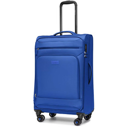 Walizka średnia Puccini Kos - niebieski