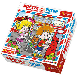 Poczta-Sklep, gra planszowa, Trefl