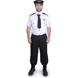 Dress Up America Kostium pilota deluxe dla dorosłych