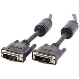 Gembird Kabel DVI-D(M)/DVI-D(M)(24+1) Dual Link Ferryt 1.8M Czarny
