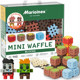 Marioinex Mini Waffle Green Blocks 144 el. -