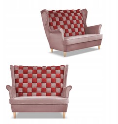 Sofa kanapa uszak CAROL DUO skandynawska Family Meble