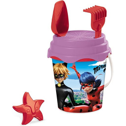 mondo-28407 Miraculous Wiaderko, 28407, Wielokolorowe, 17 cm