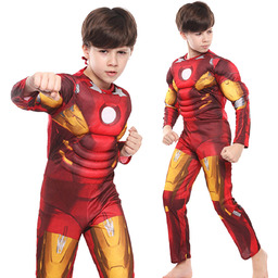 AVENGERS STRÓJ PRZEBRANIE IRON MAN WERSJA DELUXE 95-120