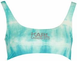 KOMBINEZON KĄPIELOWY KARL LAGERFELD KĄPIELOWY DAMSKI NIEBIESKI