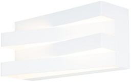 ARAXA W0177 kinkiet LED 12W biały metal akryl
