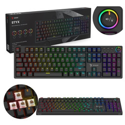 SAVIO KLAWIATURA MECHANICZNA STYX OUTEMU BROWN HOT SWAP