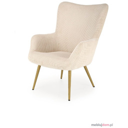 Fotel wypoczynkowy AMARO Halmar Kremowy