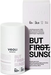 Veoli Botanica But First, Sunscreen, szerokopasmowy lekki krem