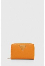 Guess portfel Laurel damski kolor żółty SWZG85 00400