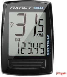 Giant Licznik rowerowy Axact 9W bezprzewodowy, czarny