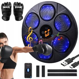 Bluetooth Maszyna Do Boksu Muzycznego Naścienny 2000mAh