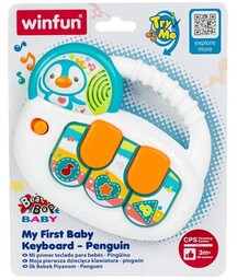 SMILY PLAY Zabawka pianino Beat Bop Baby Pingwinek
