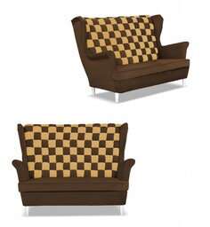Sofa kanapa uszak CAROL DUO skandynawska Family Meble