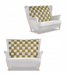 Sofa kanapa uszak CAROL DUO skandynawska Family Meble
