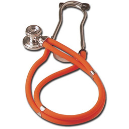 JOTARAP DOUBLE HEAD/TUBE STETHOSCOPE - pomaranczowy Stetoskop internistyczny