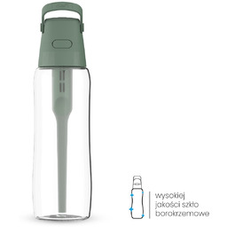 Szklana Butelka Filtrująca Dafi GLASS 0,6 l Szałwiowy