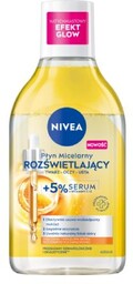 NIVEA Rozświetlający płyn micelarny z 5% Serum, 400ml