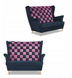 Sofa kanapa uszak CAROL DUO skandynawska Family Meble