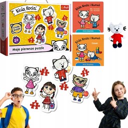 Puzzle Kicia Kocia Trefl Dla Dzieci Fanów Kicia