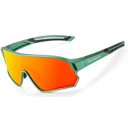 ROCKBROS Okulary rowerowe 14110009002 Zielony