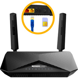 Totolink LR1200 WiFi Router 4G/LTE 867Mbit/s 5 GHz,