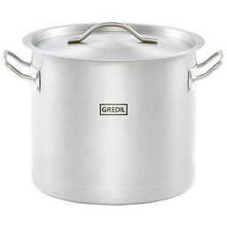 Gredil Garnek wysoki z pokrywka 15,4 L, Ø280